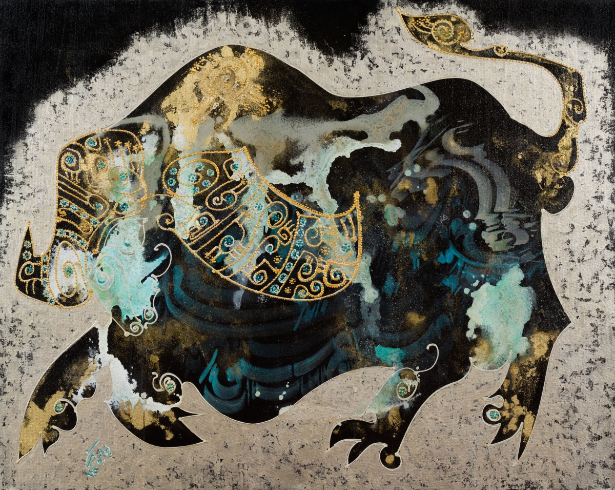 Blue Taurus - Large Size
